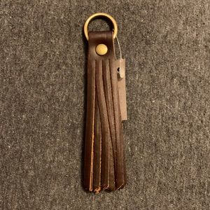 Portland Leather Goods Grizzly Tassel Keychain